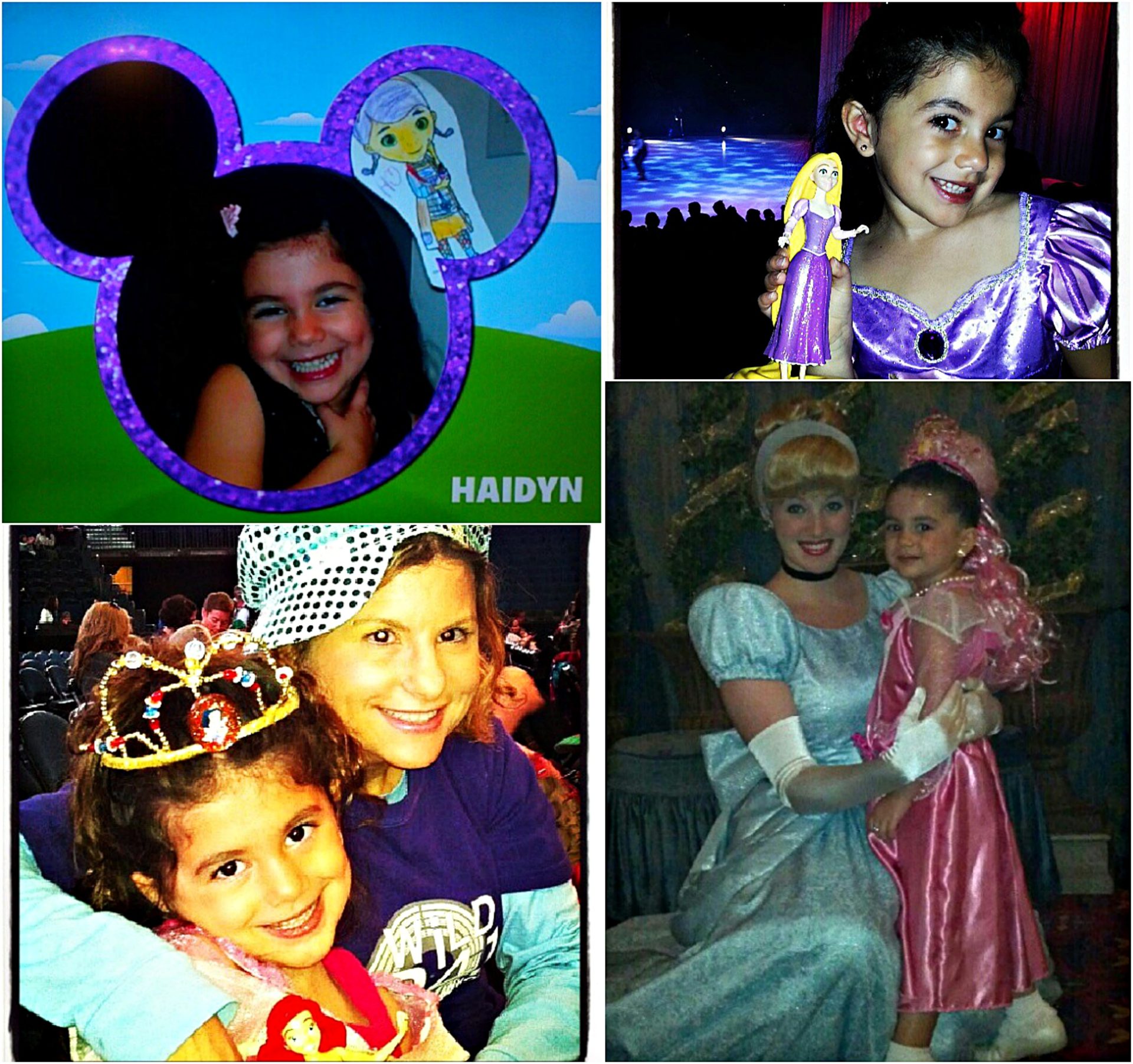 4 picture Disney Collage