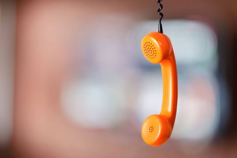 orange phone